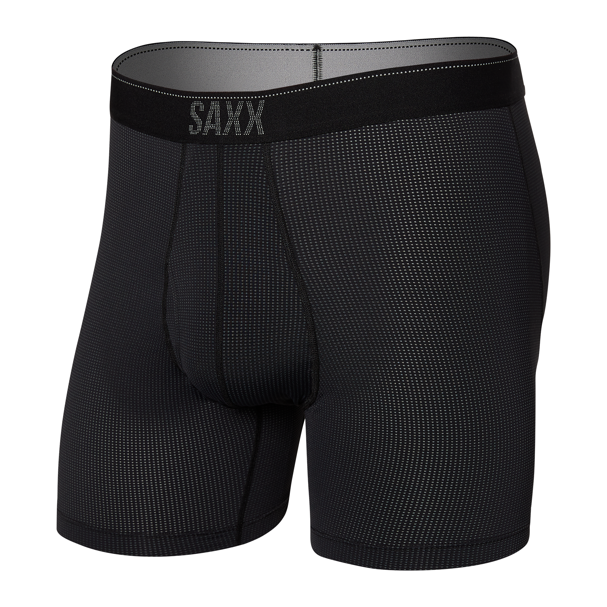 Saxx Men's Kinetic HD Boxer Brief Underwear - NAVY/CITY BLUE / SMALL