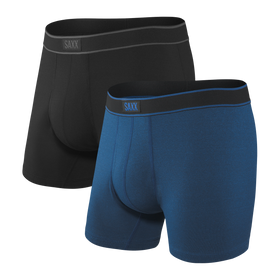 SAXX Men's Underwear - Ultra Super Soft Boxer Brief Fly 3 Pack with  Built-in Pouch Support - Underwear for Men, Fall at  Men's Clothing  store
