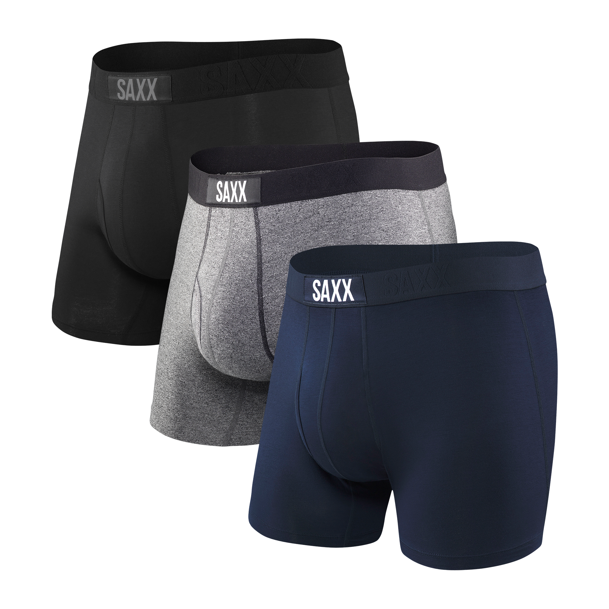 Saxx L61339 Blue Vibe Boxer Briefs Underwear Men's Size L