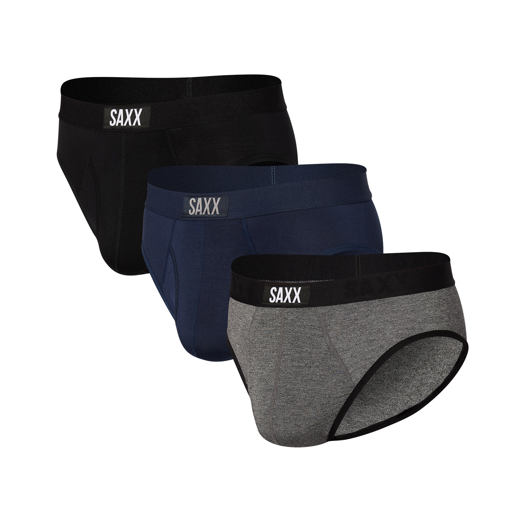 Saxx Underwear Black 24-Seven Boxer Briefs Men's Size Small L55548