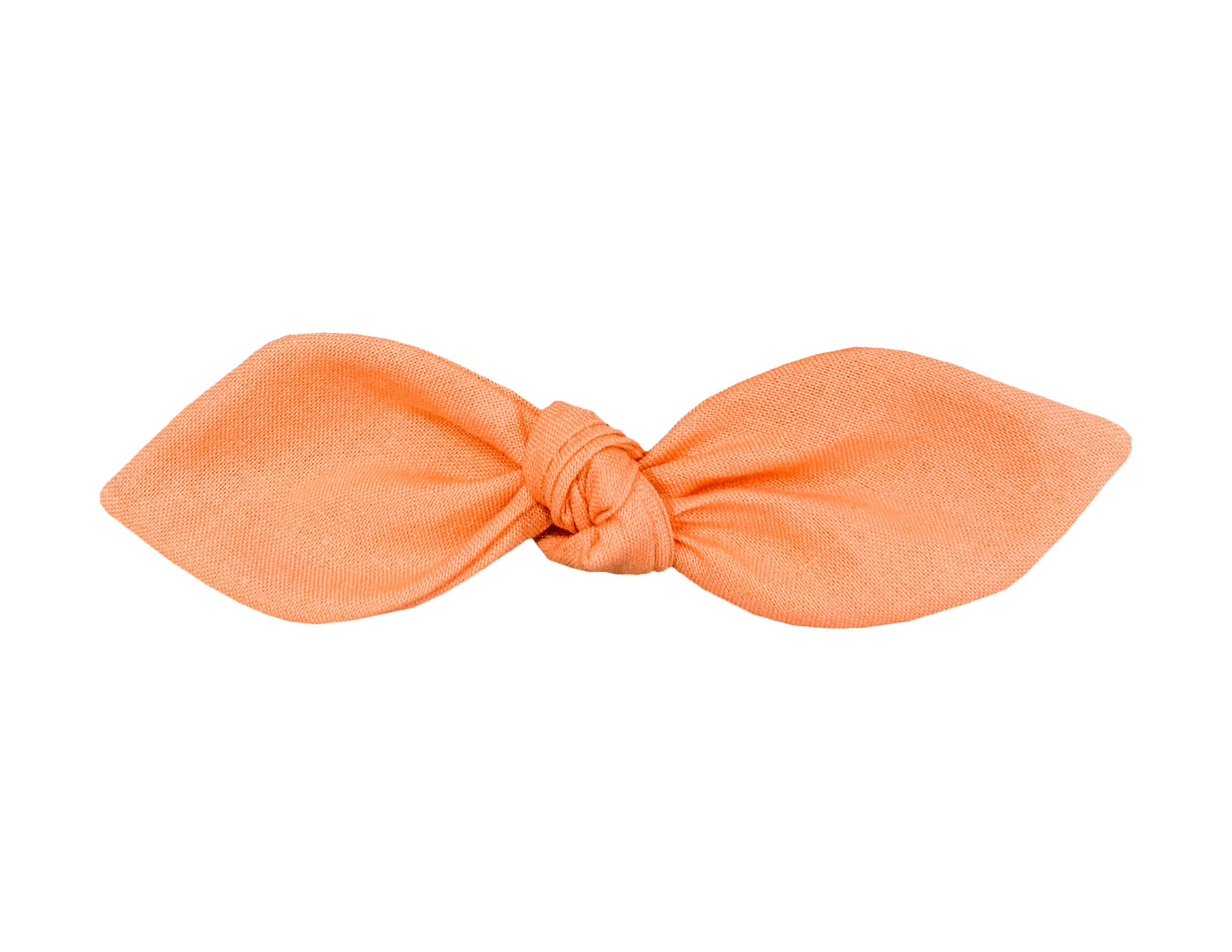 Coral Hair Bow