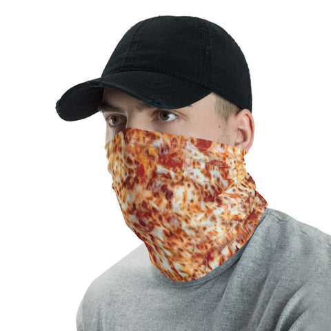 12 in 1 Pizza Neck Gaiter Fabric Face Mask-Neck Gaiter-Eat me!