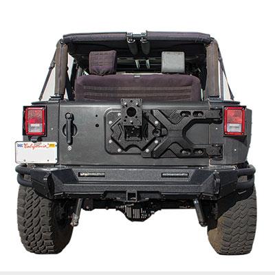 Pivot HD Tire Carrier for 07-Pres Jeep Wrangler JK Smittybilt - Unlimited  Offroad