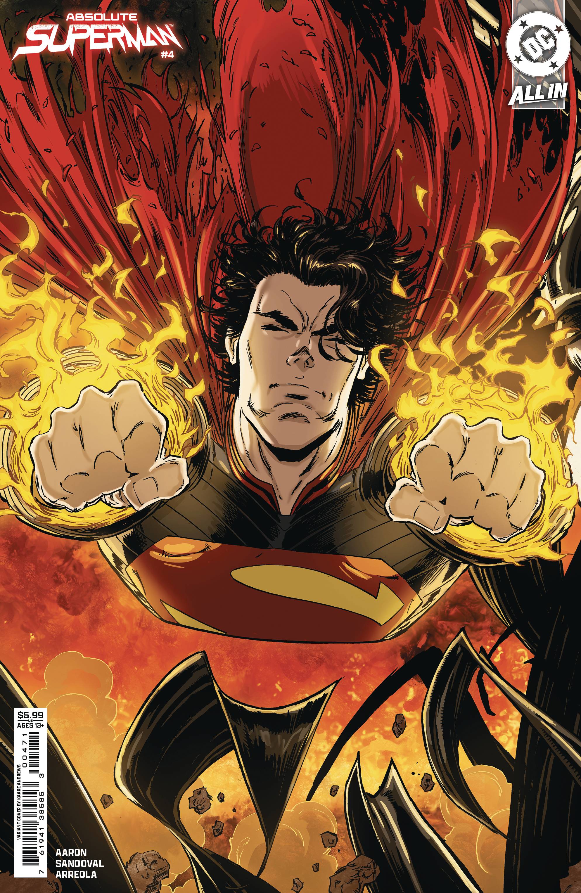 ABSOLUTE SUPERMAN #4 CVR F KAARE ANDREWS