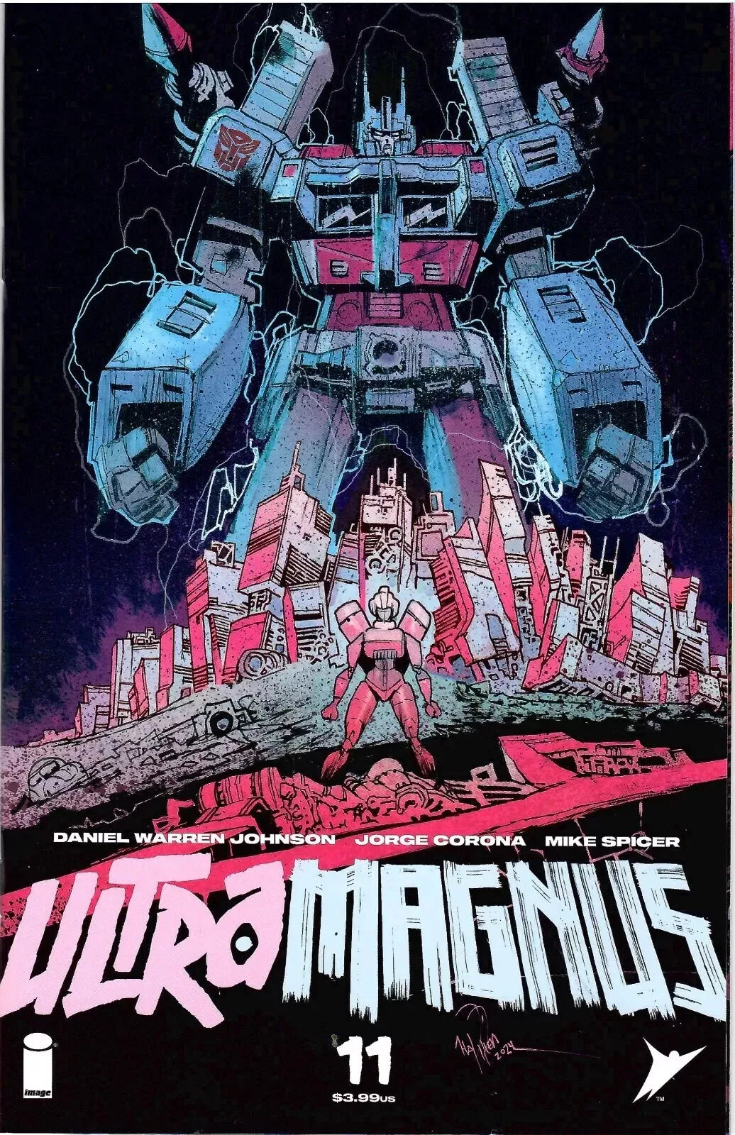 TRANSFORMERS #11 ULTRA MAGNUS ONE PER STORE SECRET VARIANT