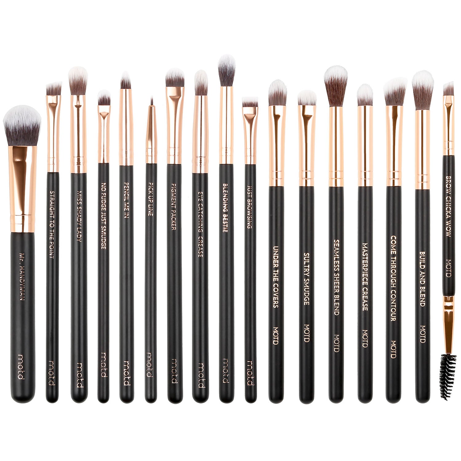 MOTD Pro Eye Makeup Brush Set