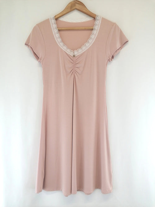 Womens Bamboo Winter Nightdress