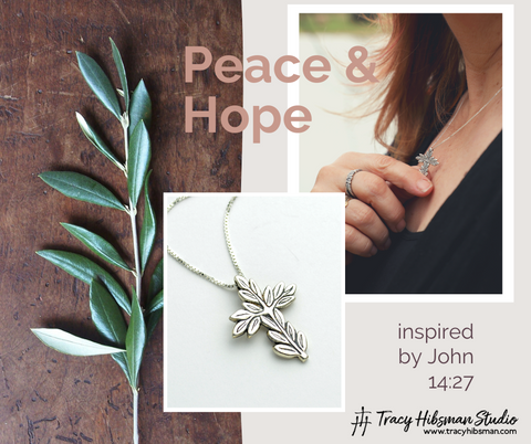 Shop Sterling Silver Peace Jewelry by Tracy Hibsman Studio Christian Jewelry