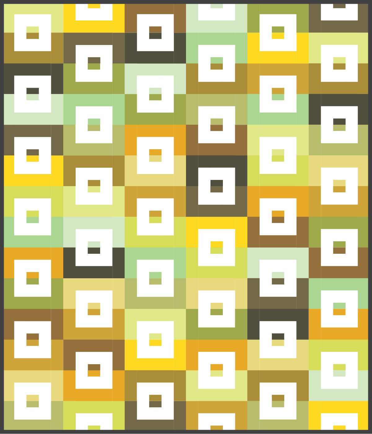 Weekend Vibes Quilt Pattern in AGF PURE Solids Sprouting bundle - Sewfinity