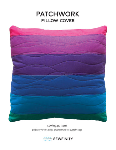 Patchwork Pillow Cover - a Free Sewing Pattern - Sewfinity.com