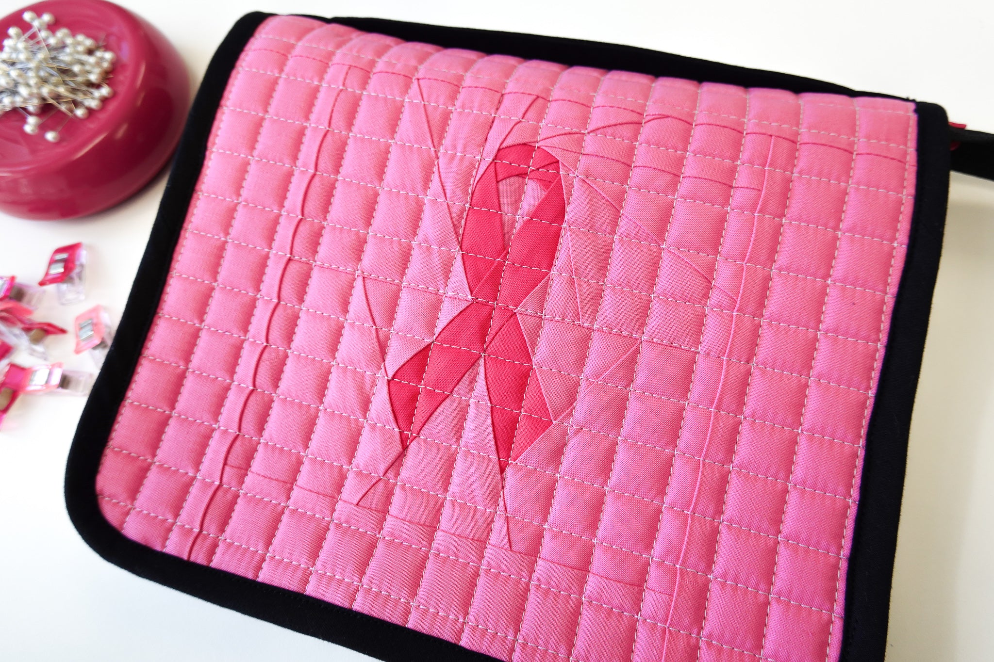 SewPINK: Awareness Ribbon Zip It Up Organizer by Sewfinity