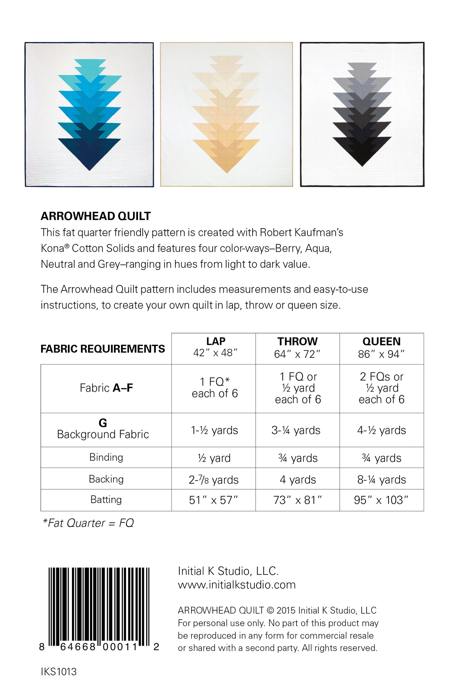 arrowhead-quilt-pattern-sewfinity