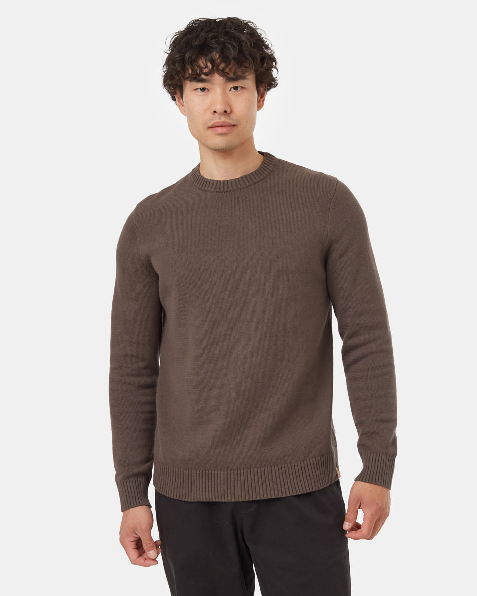 Highline Cotton Crew Sweater | Recycled Materials