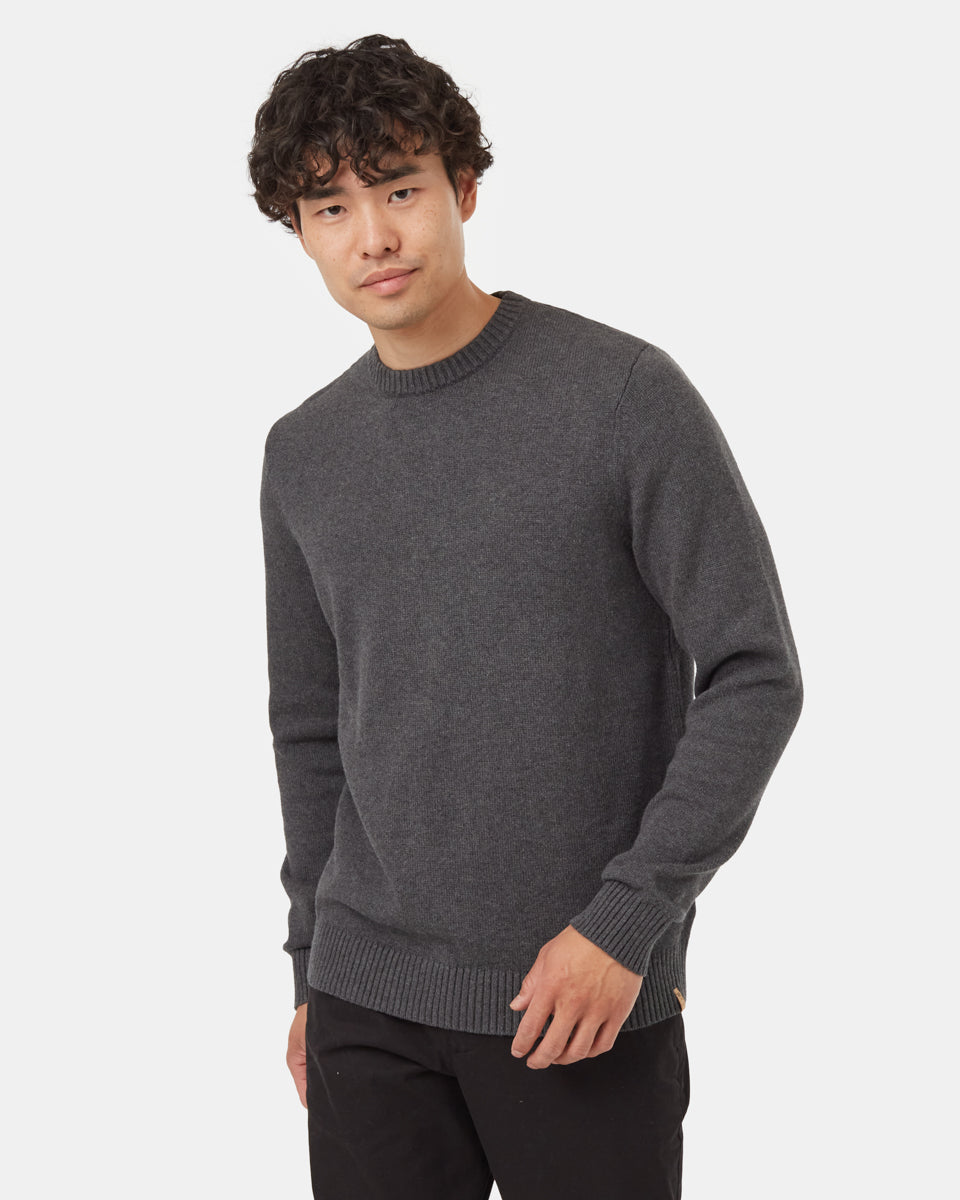 Mens Highline Cotton Crew Sweater