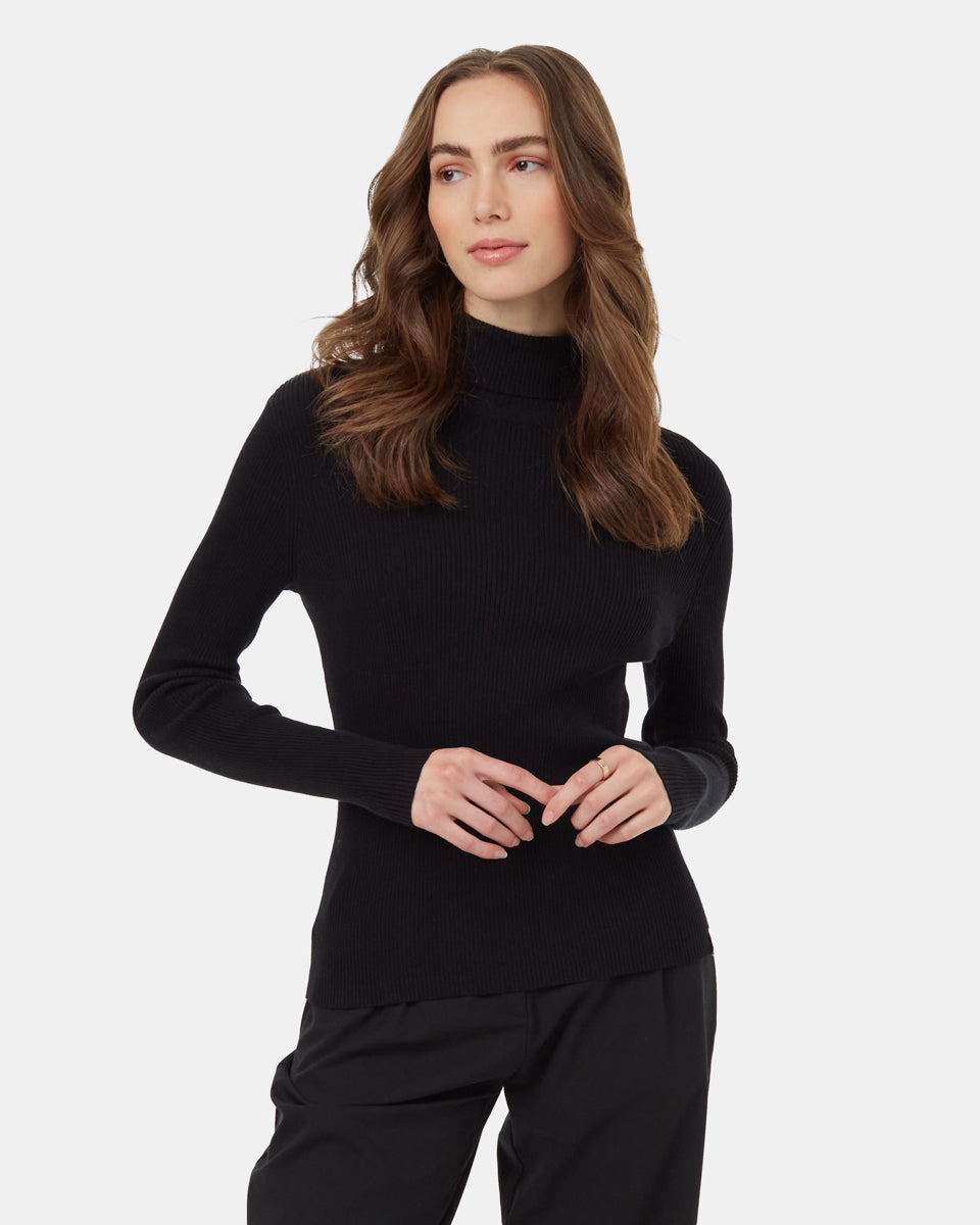 Highline Collared Cinch Waist Sweater