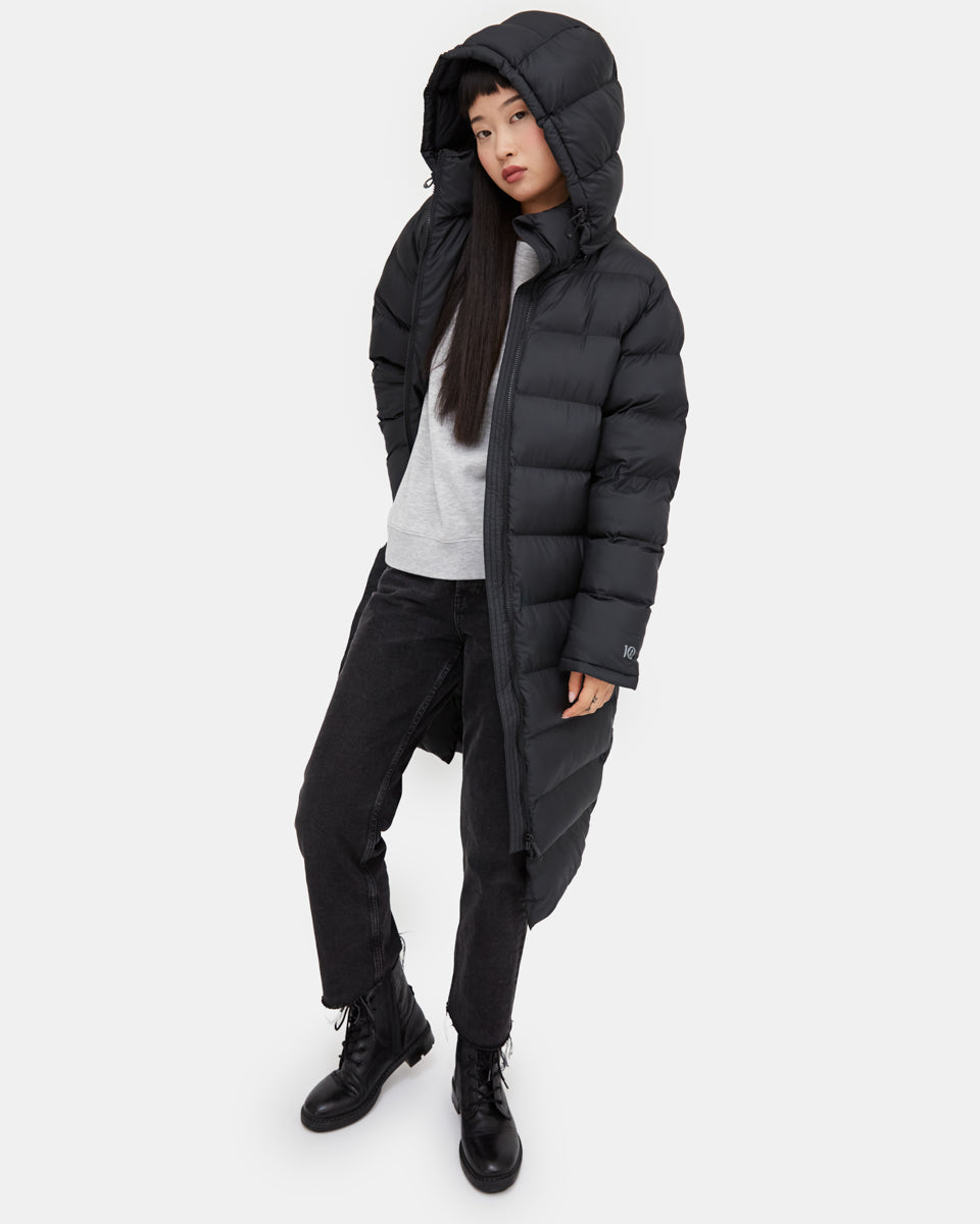 Womens Cloud Shell Long Puffer