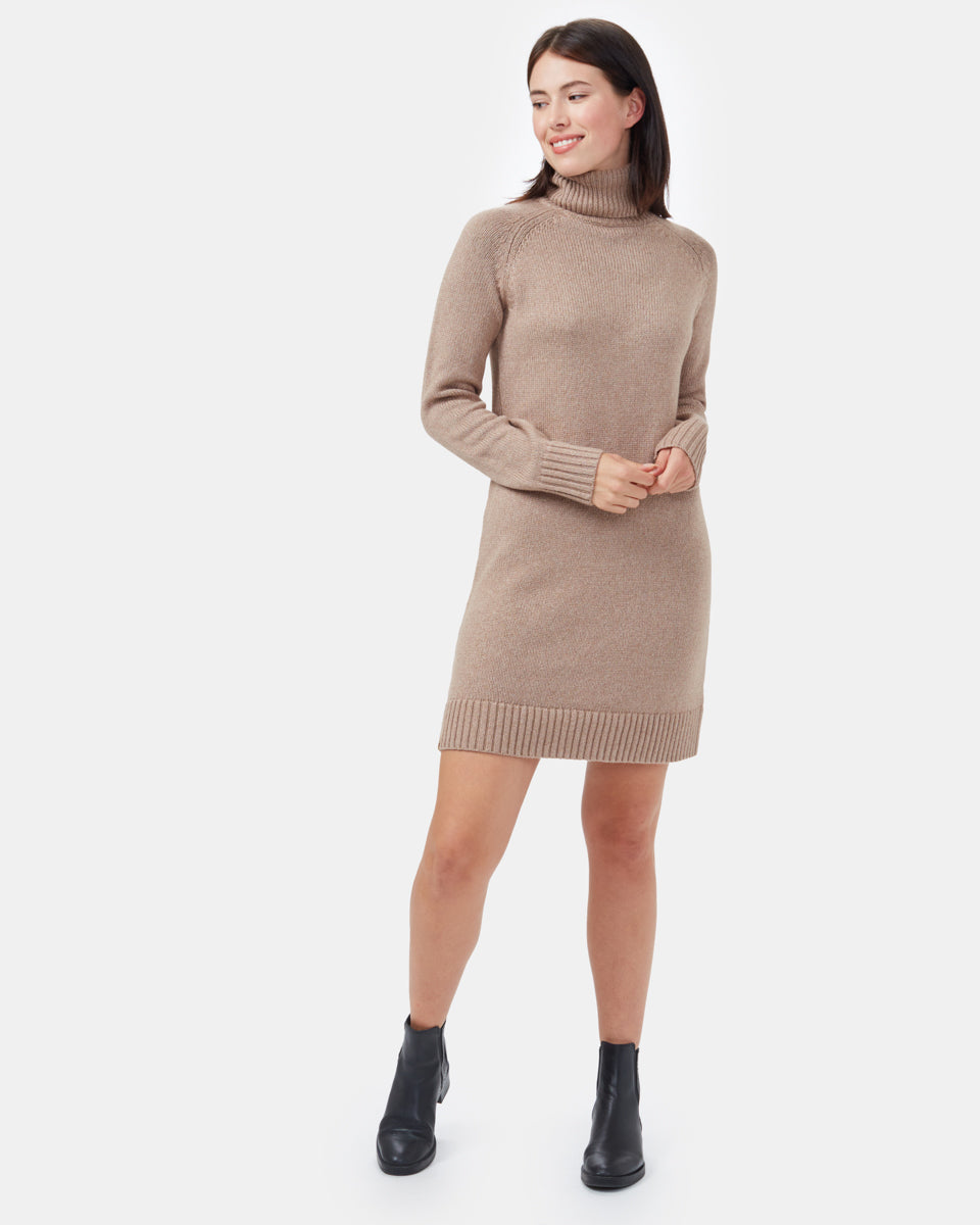 Highline Turtleneck Dress | Recycled Materials