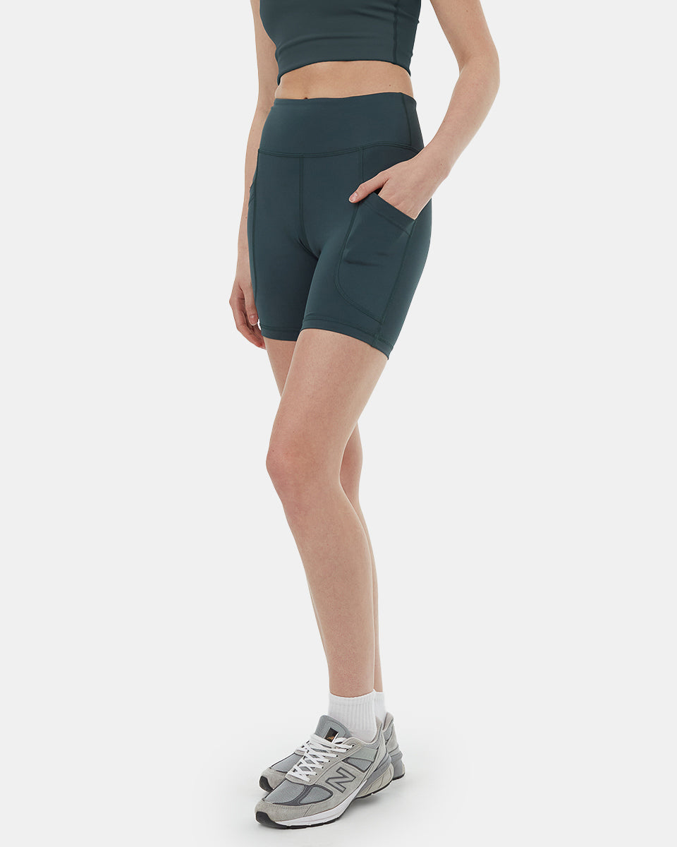 tentree Women's InMotion Pocket Bike Shorts