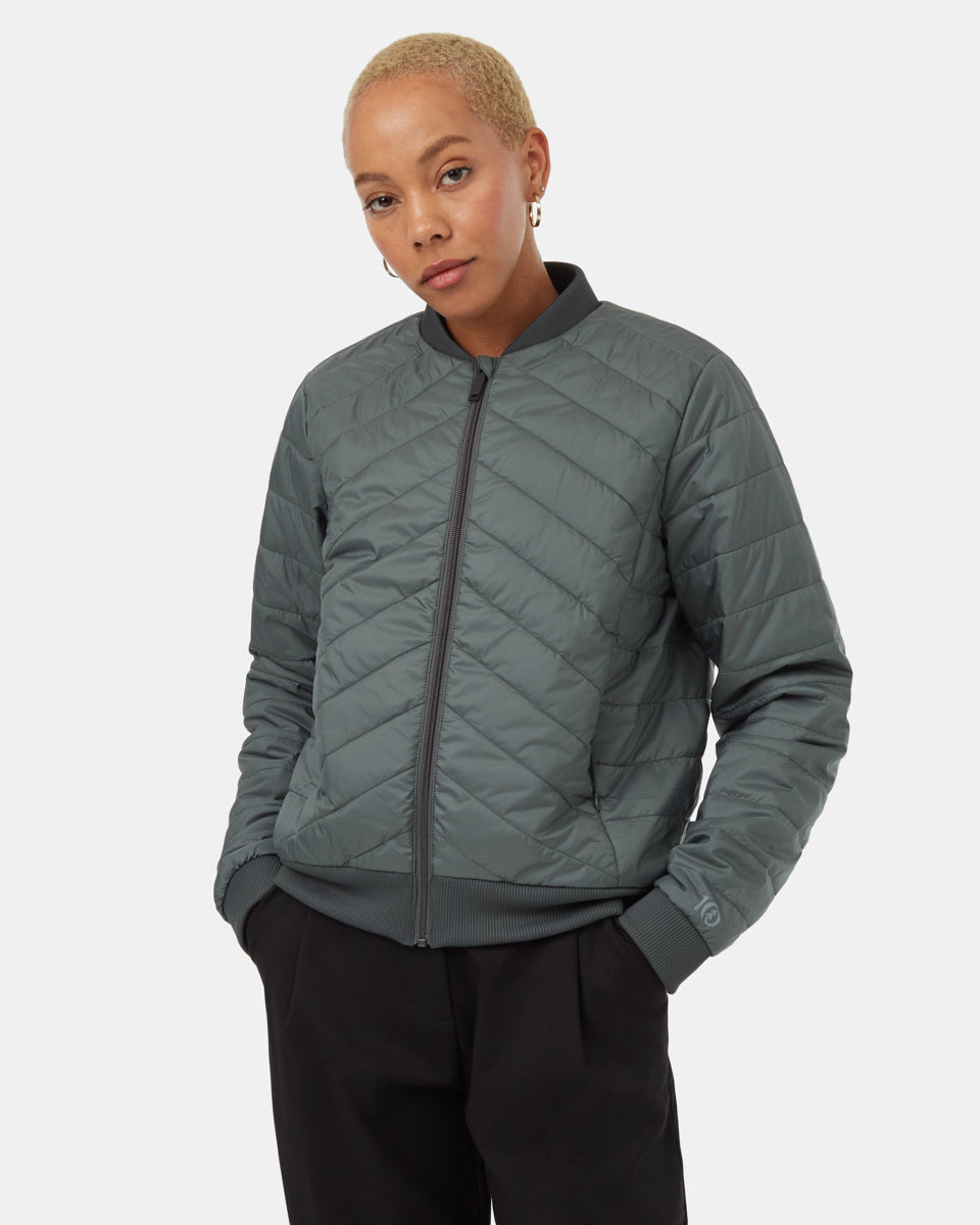 Tentree W Cloud Shell Bomber Jacket – Dnaplainfield