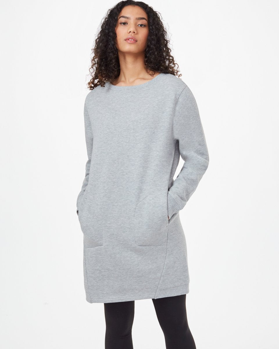 Fleece Crew Dress | Recycled Materials