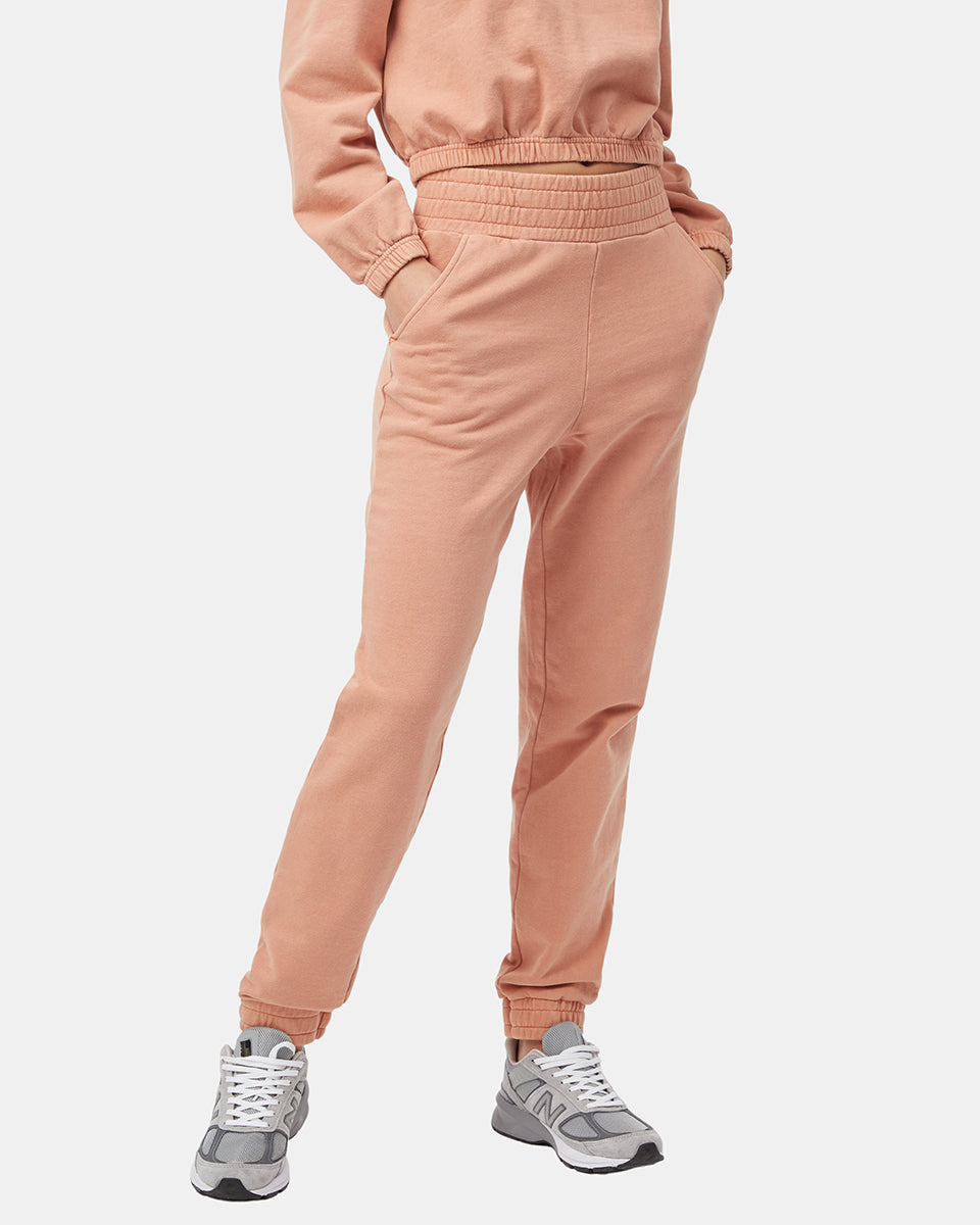 Women's Active French Terry Lightweight Joggers with Pockets