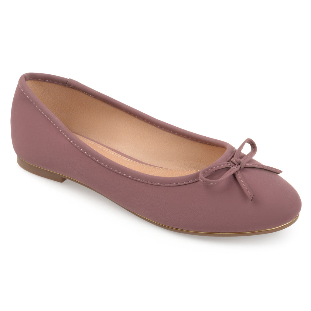 Wide Width Bow Ballet Flats – Journey + Crew