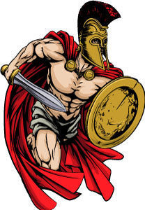 the spartan helmet history