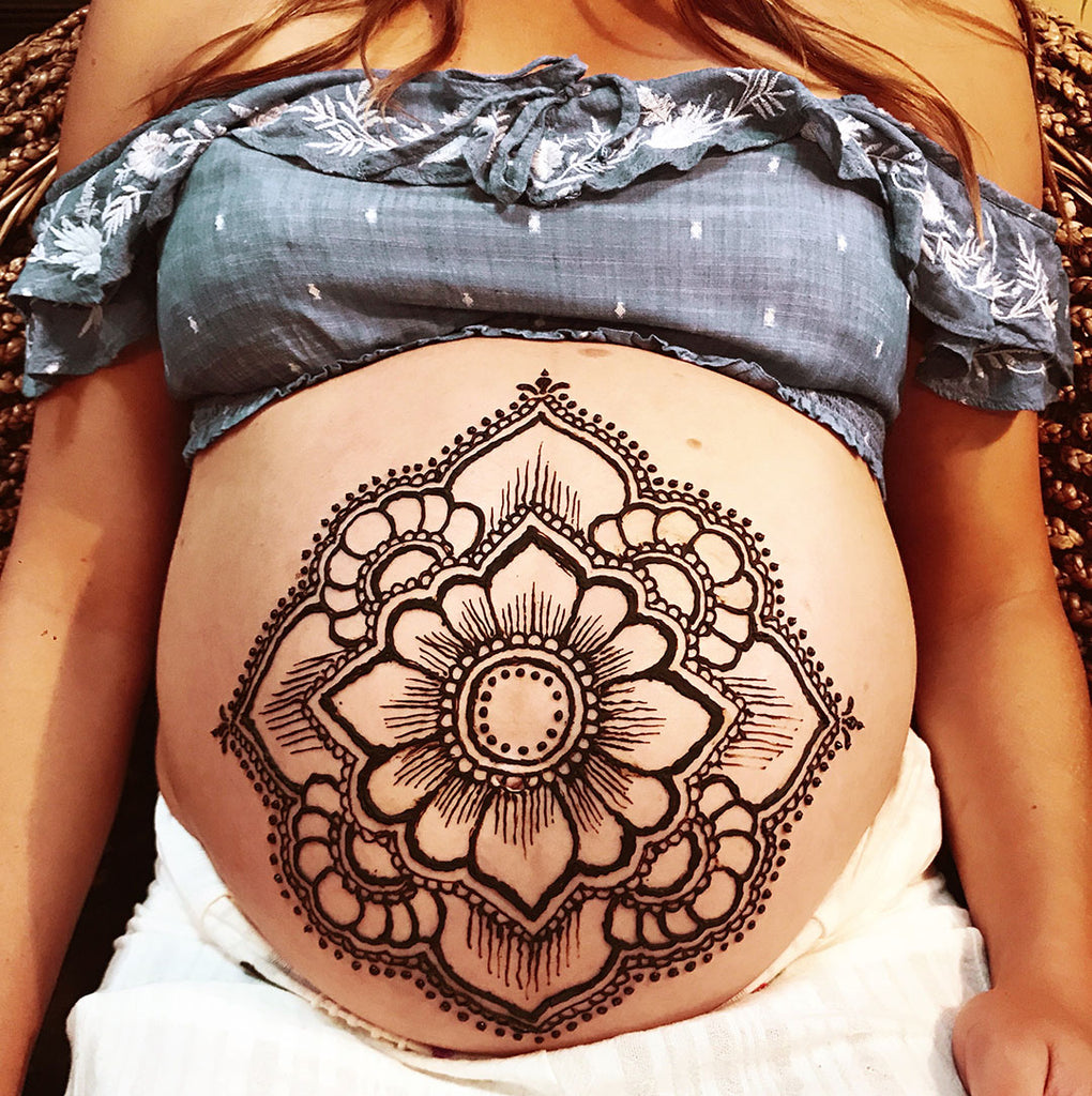 Prenatal Henna Designs  Kelly Caroline