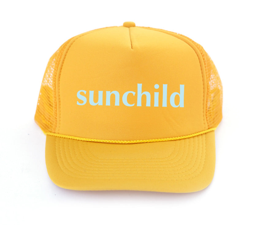 The Sunchild Trucker Hat *More Colors* | organic, USA made, eco-friendly