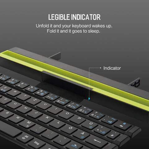 Best Foldable Bluetooth Keyboard for Smartphone and Tablet