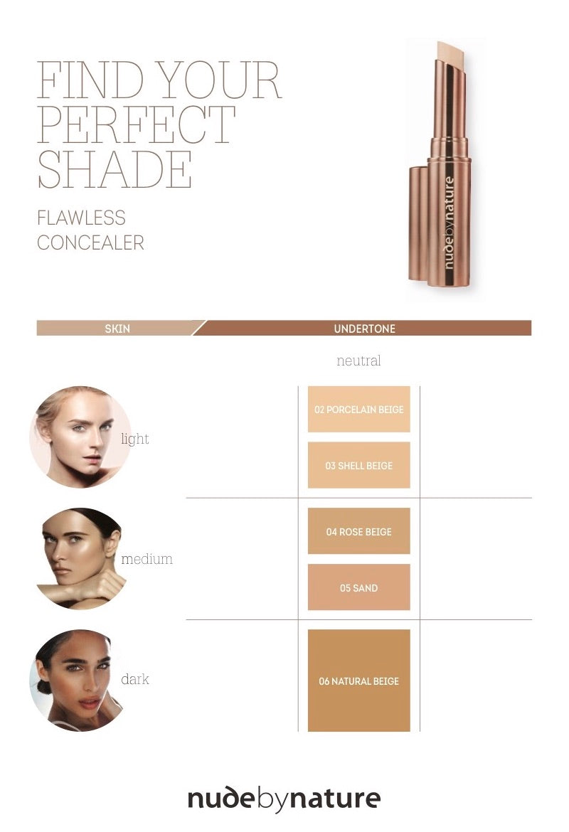 Shade Guide  Nude By Nature Au-3944