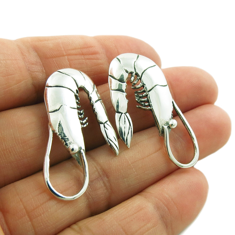 Fish Skeleton 925 Sterling Silver Earrings – The Mexican Collection