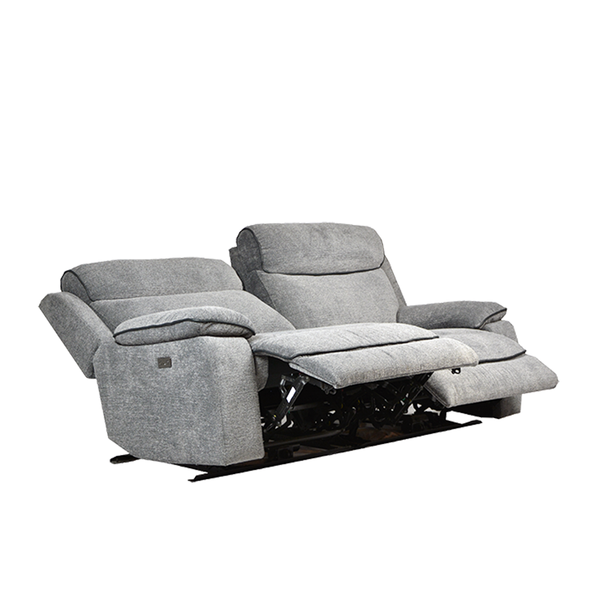 2 Seater Electric Recliner Sofa in Fabric Duxton