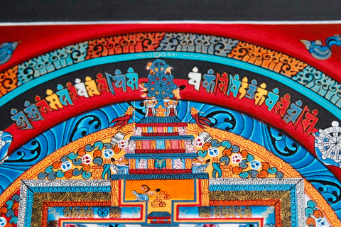 Kalachakra mandala detail