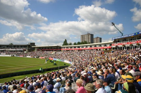 The Birmingham Crowd Flocked To Edgbaston On Day 4 Of The Ashes Test Match In 2005 | Australian Cricket Tours 