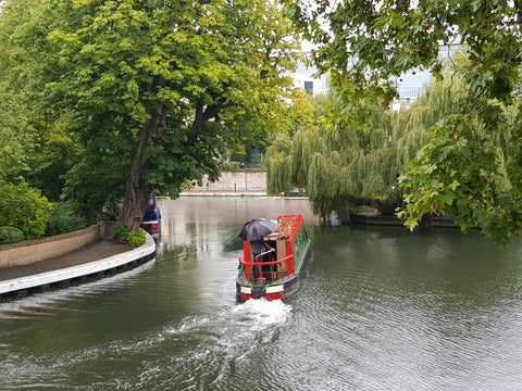Canal Boat At Little Venice Near Lord's Cricket Ground During The Ashes Test Cricket Series 2019 | London | England | Australian Cricket Tours