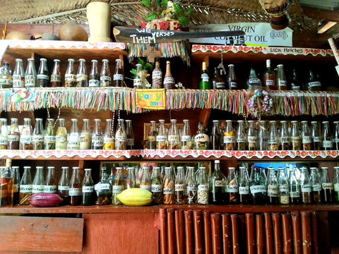 Some Of More Than 100 Different Flavoured Rums At Isle View Restaurant | Dominica | Australian Cricket Tours