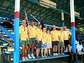 Australian Cricket Tours - Early Flaggers At Everest Cricket Club Before The 1st Test, Australia v West Indies, At Bourda Oval Georgetown, Guyana, In 2003