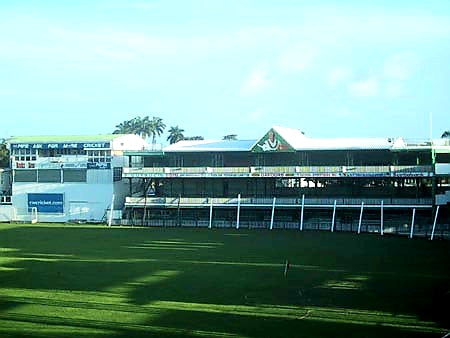 Australian Cricket Tours - The Lance Gibbs Stand, Bourda Oval, Georgetown, Guyana