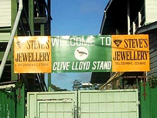 Australian Cricket Tours - Entrance To The Clive Lloyd Stand, Bourda Oval, Georgetown, Guyana