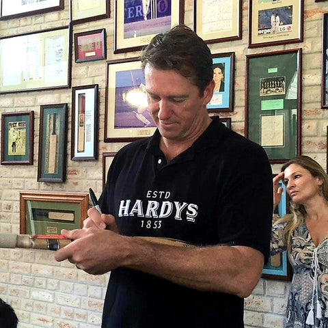 Australian Cricket Tours - Australia's Glenn McGrath Endorsing Hardy's Wines At Cricket Club Cafe | Colombo | Sri Lanka
