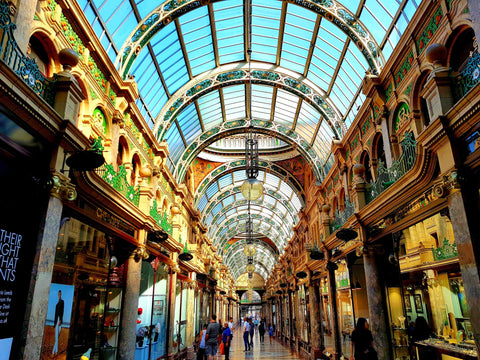 The Striking County Arcade In Leeds During The Ashes Test Cricket Series 2019 | Leeds | England | Australian Cricket Tours