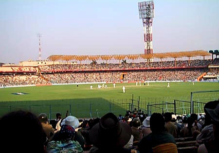 Australian Cricket Tours - Eden Gardens As Seen At The 2nd Test Match Between Australia and India In Calcutta (Kolkata) 2001