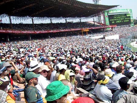 The Massive Crowd At Eden Gardens | 2nd Test Match | Australian Cricket Tour To India 2001 | Australian Cricket Tours