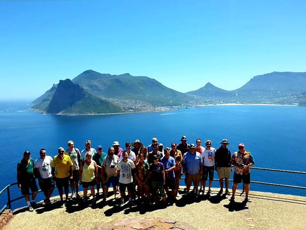 Australian Cricket Tourists At The Lookout Over Hout Bay | Western Cape | South Africa | Australian Cricket Tours