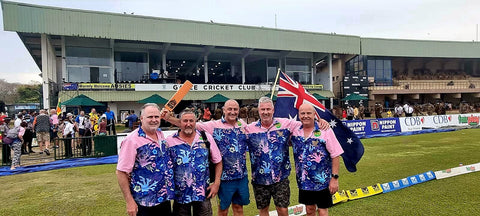 Australian Cricket Tourists After The Australian Cricket Tour To Sri Lanka 2022 In Front Of Galle Cricket Club Pavilion | Galle International Cricket Stadium | Galle | Sri Lanka | Australian Cricket Tours