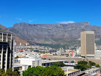 Australian Cricket Tours - The View Of Table Mountain From Our Rooms In Cape Town At Park Inn By Radisson Foreshore