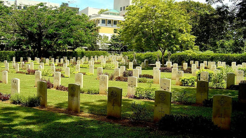 Commonwealth War Graves | Kanatte | Colombo | Sri Lanka | Australian Cricket Tours