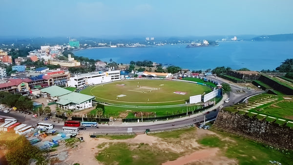Australian Cricket Tours - Galle International Cricket Stadium Sits Open On The Peninsular In Front Of The Imposing 16th Century Dutch Fort