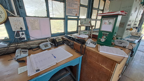Inside Nagpur Cabin Signal Box At Nagpur Diamond Crossing | Nagpur | India | Australian Cricket Tours